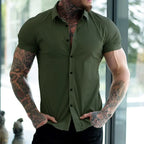 Men's Flexi-Stretch Business Shirt