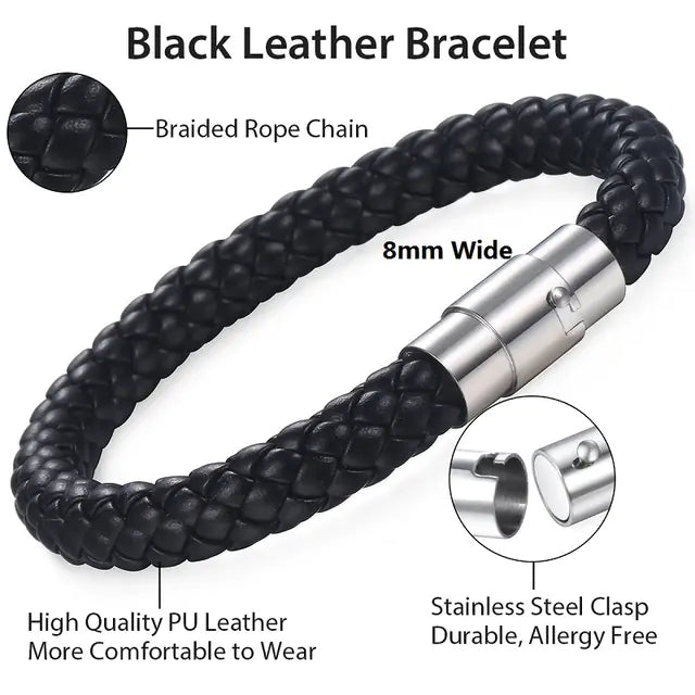 Handwoven Leather Bracelets