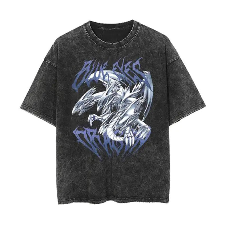 Vintage Yu Gi Oh Graphic T-Shirt for Men