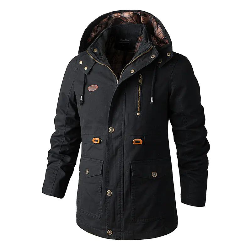 Hooded Windbreaker