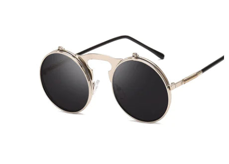 Flip-Up Retro Sunglasses