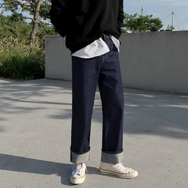 Classic Loose Straight Jeans