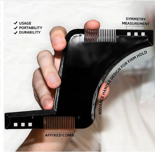 Beard Perfection Dual-Sided Template