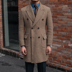 Houndstooth Polo Overcoat
