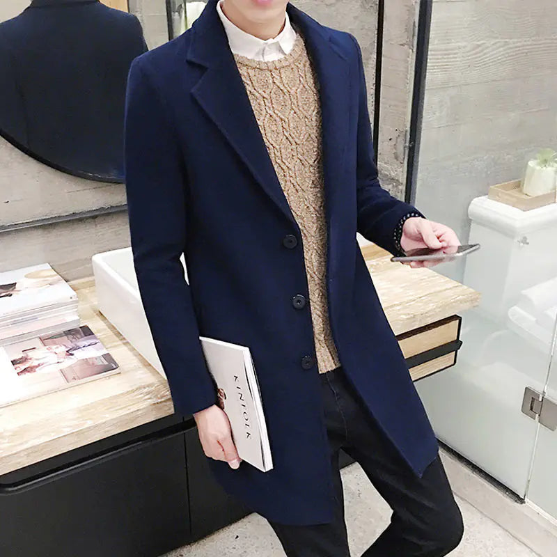 Woolen Trench Coat