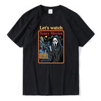 Retro Horror Film Cotton Tee