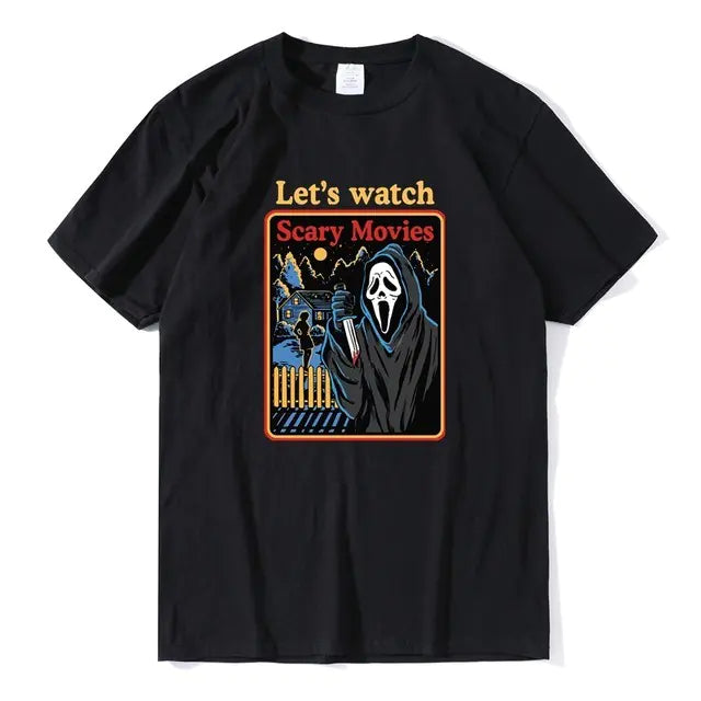 Retro Horror Film Cotton Tee