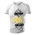 3D Gym Print Men's Polyester Tee
