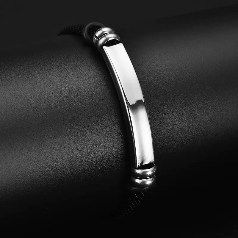 Vintage Stainless-Steel Bracelet