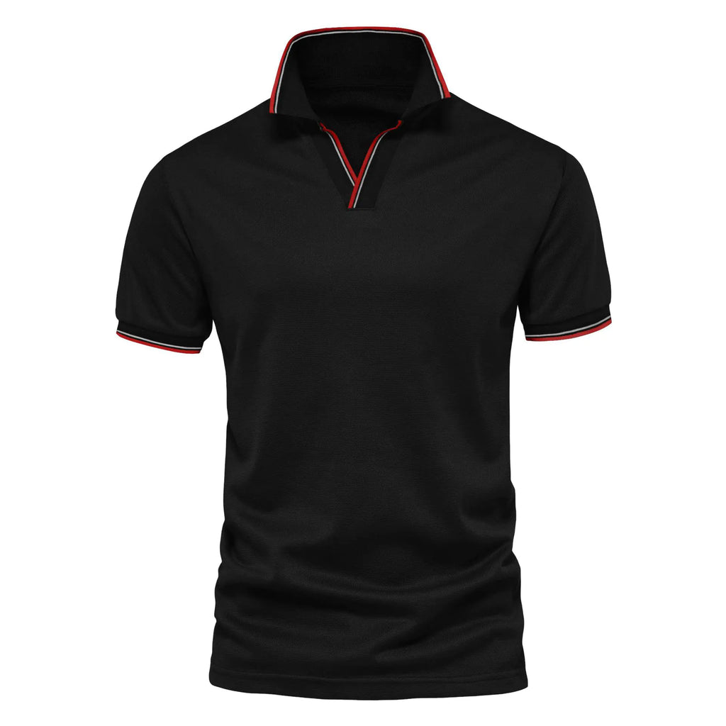 Summer V-Neck Men's Polo Essentials
