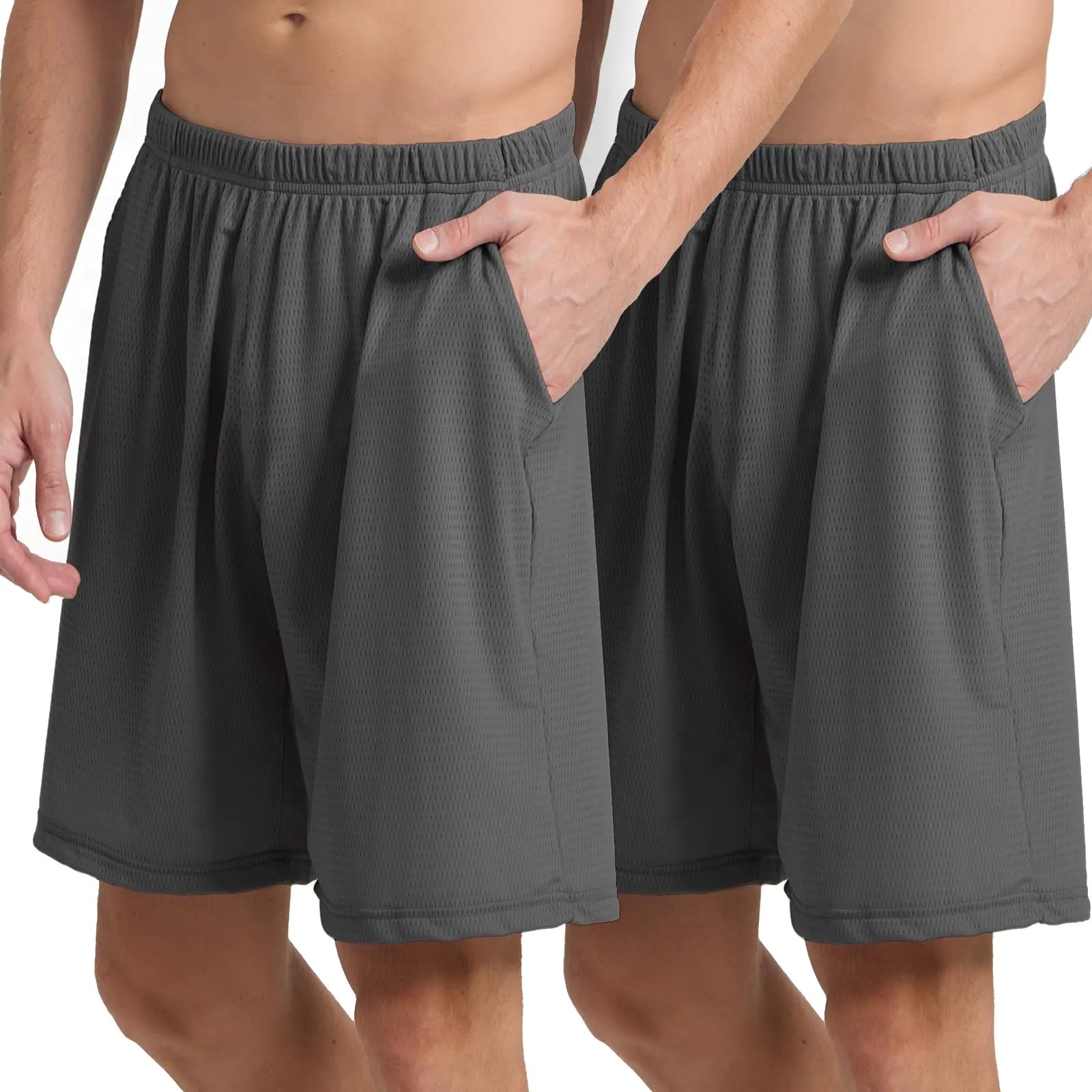 Aroveea Quick-Dry Athletic Shorts  | 2-Pack
