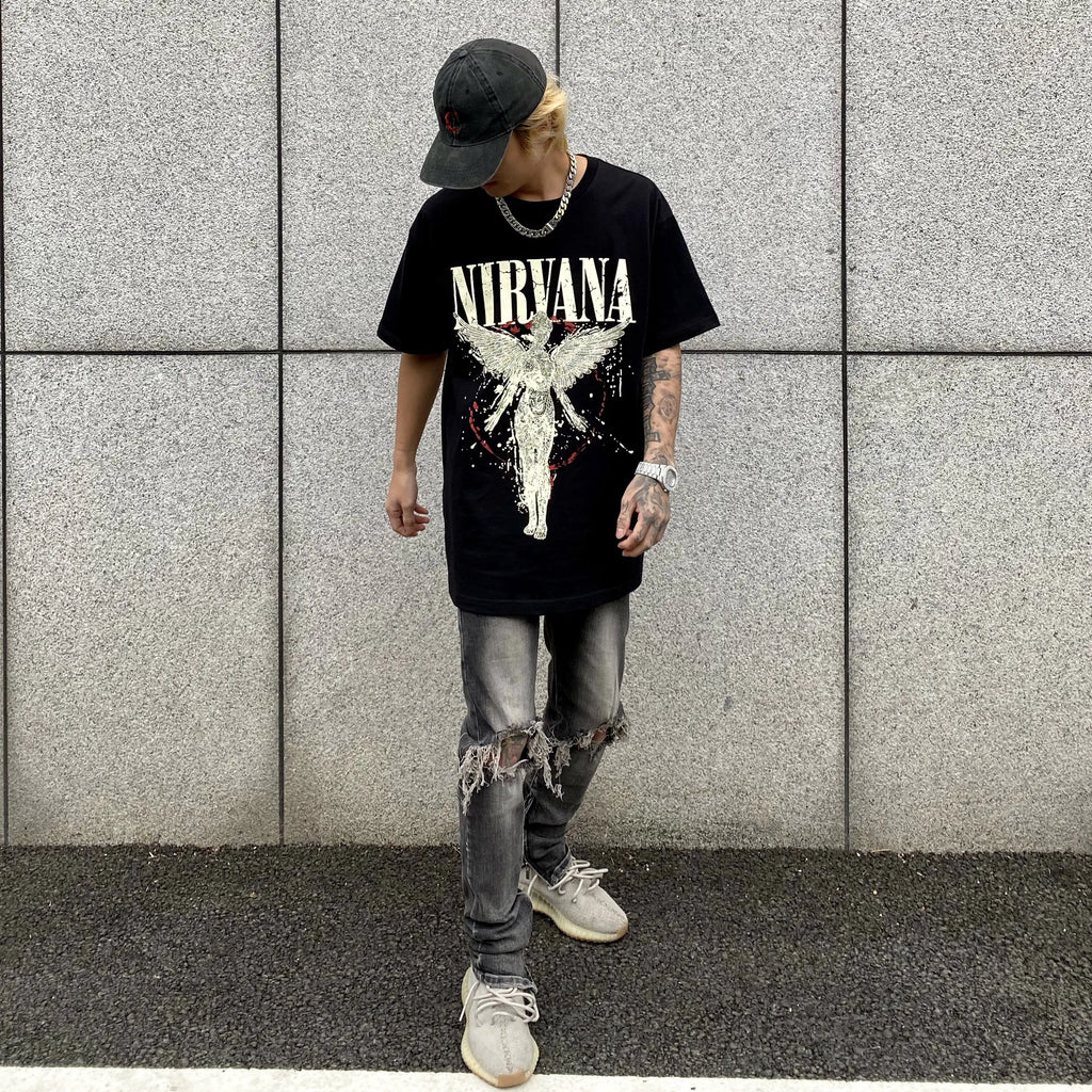 Men's Vintage Wings Casual Tee