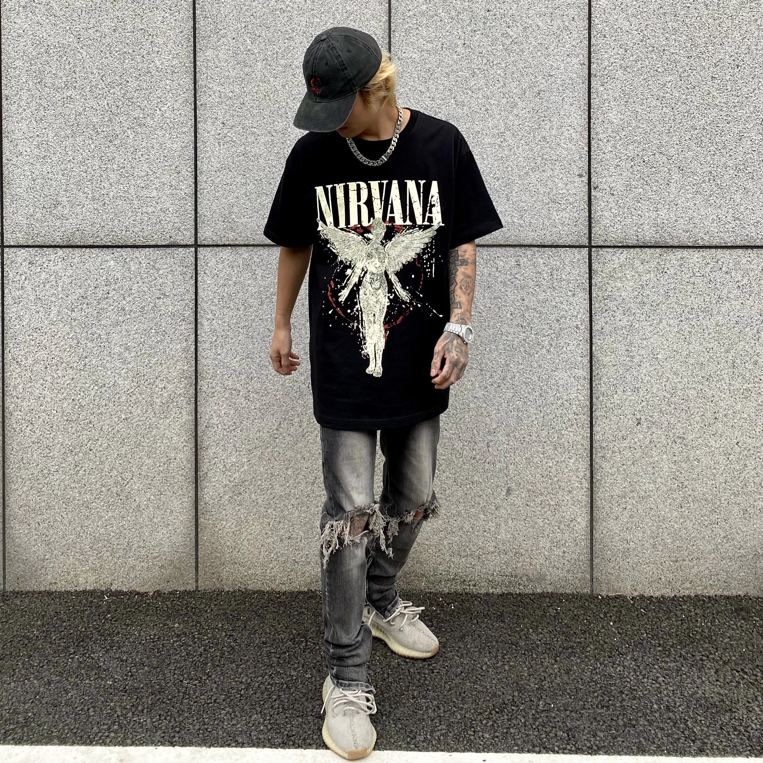 Men's Vintage Wings Casual Tee