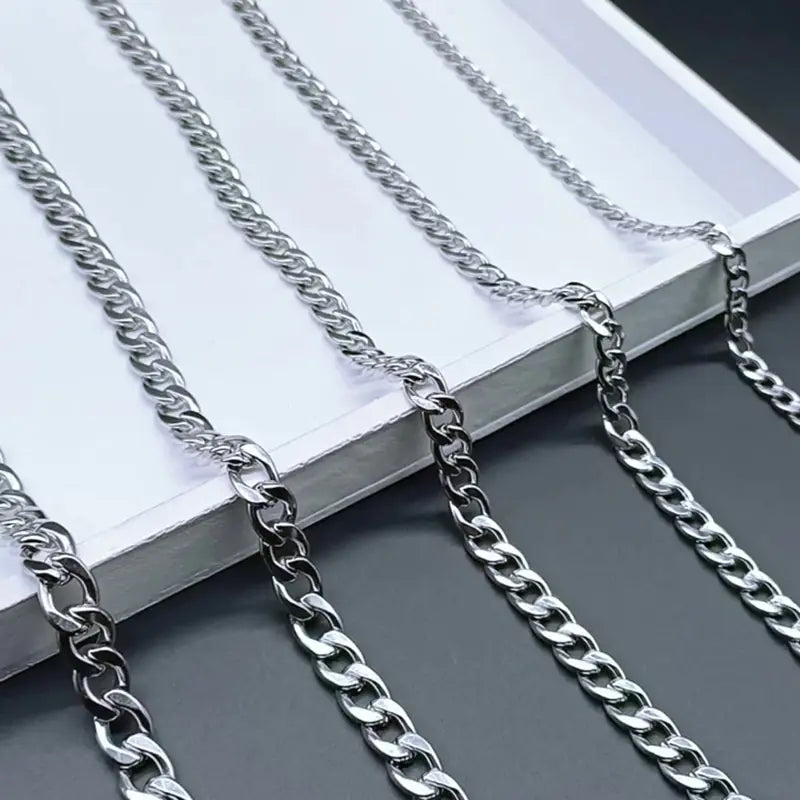 Titanium Hip-Hop Chain Necklace