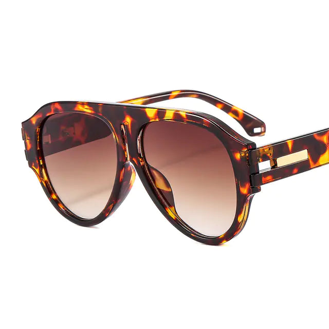 RetroFlex Round Sunglasses