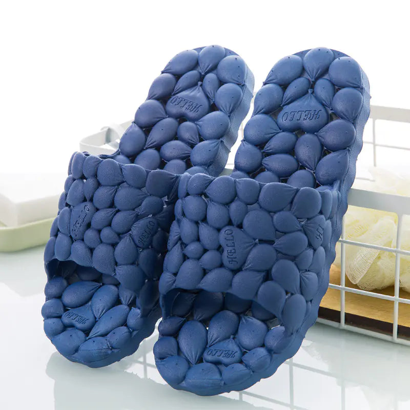Hollow Bathroom Slippers