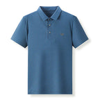 Summer Stretch Polo Shirt - Lightweight Short Sleeve