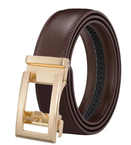 Auto-Fit Leather Belt