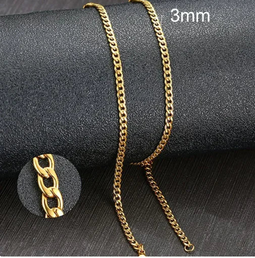 Stainless Steel Cuban Necklace
