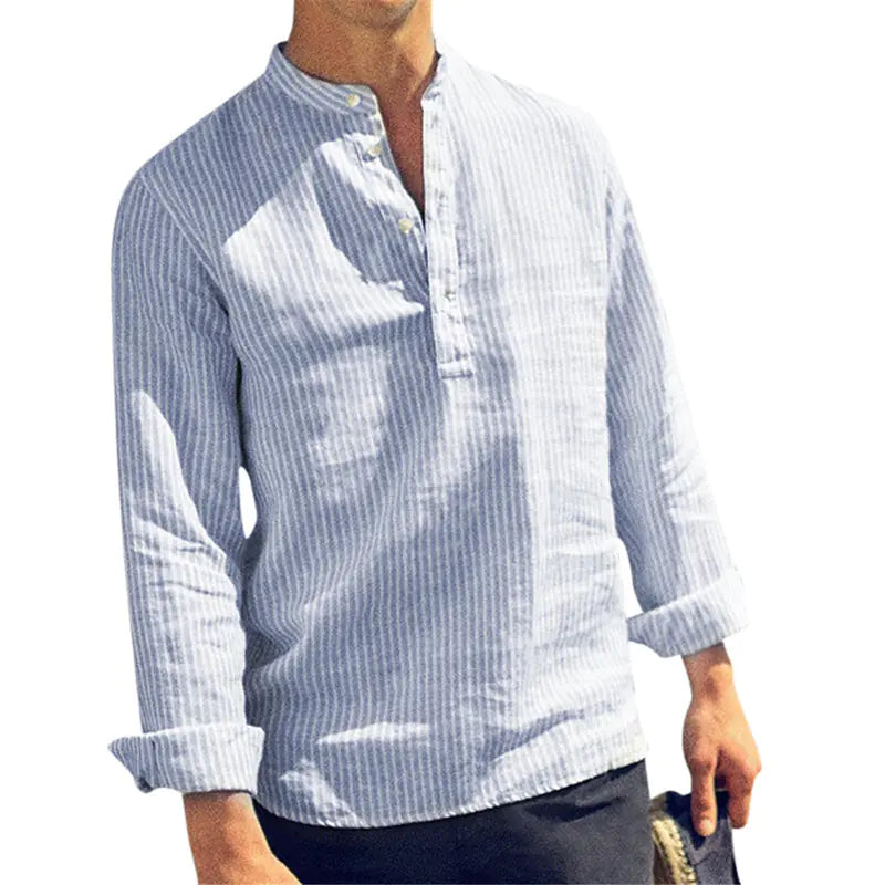 Men's Stylish Slim Cotton Casual Shirt