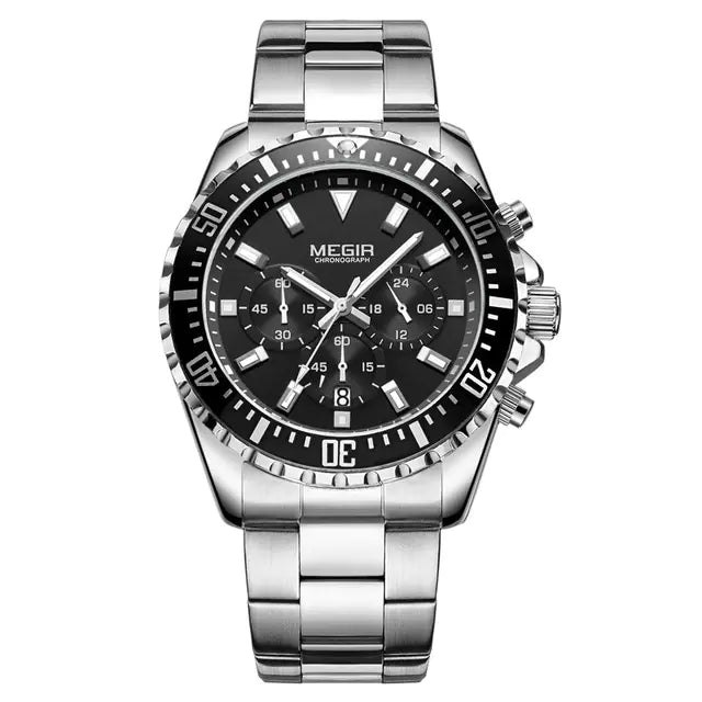 MEGIR Men's Sleek Chrono Watch 2064