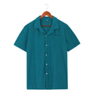 Men's Waffle Texture Shirt - Summer Chic