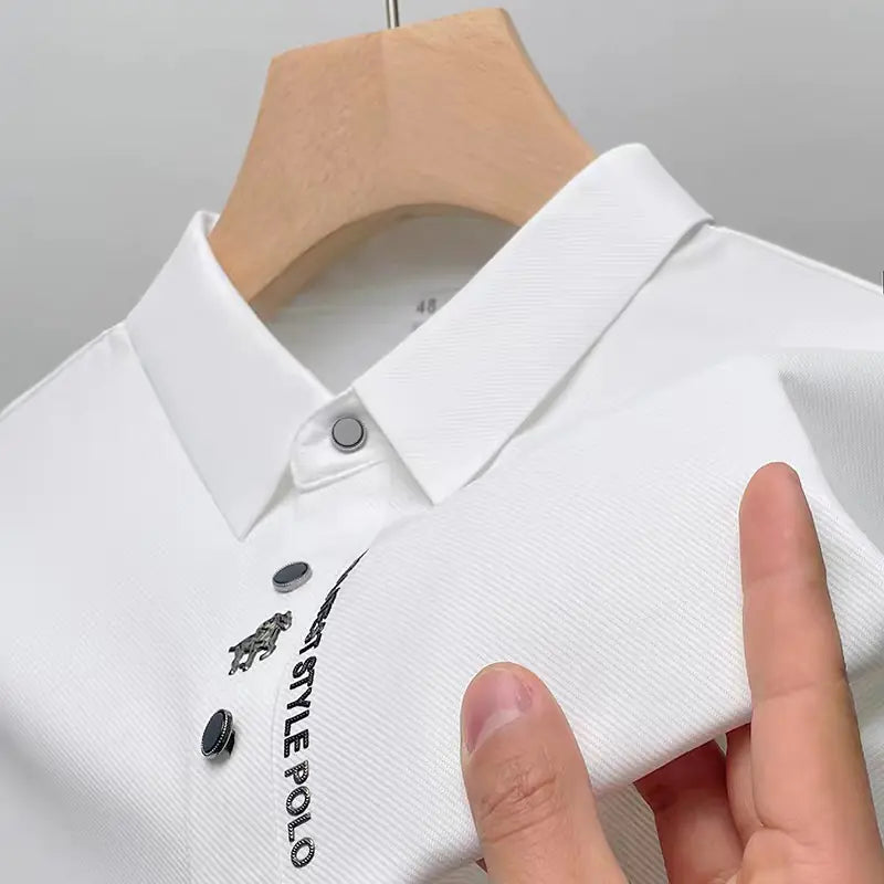 Trendy Men's Cool Polo Tees