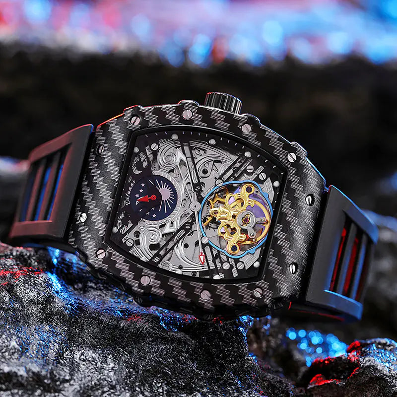 AquaGlow Men's Mechanical Watch