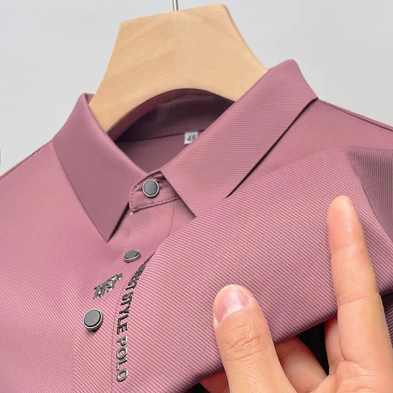 Trendy Men's Cool Polo Tees