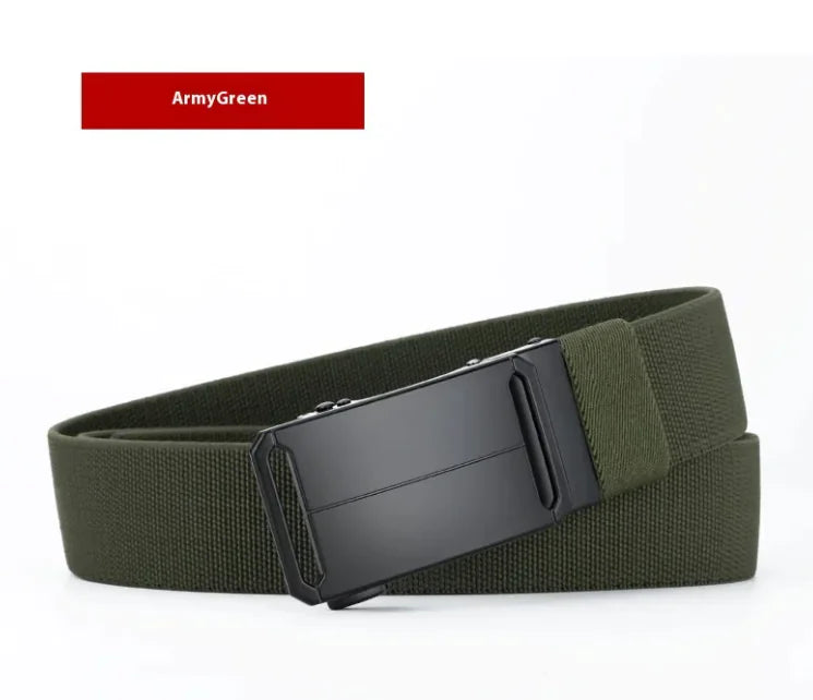 Business Alloy Buckle Belt