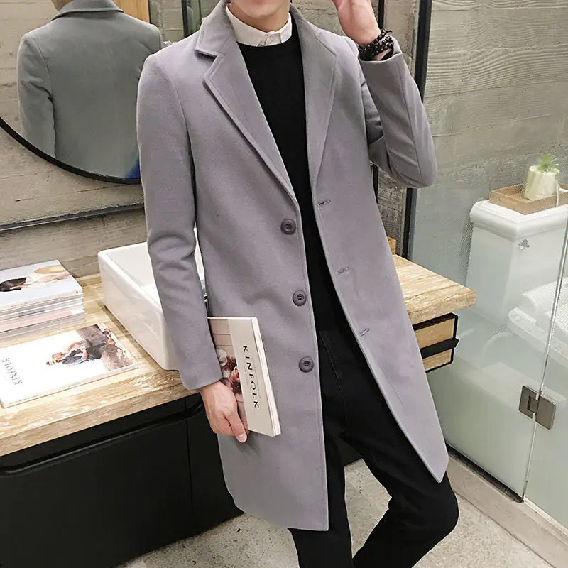 Woolen Trench Coat