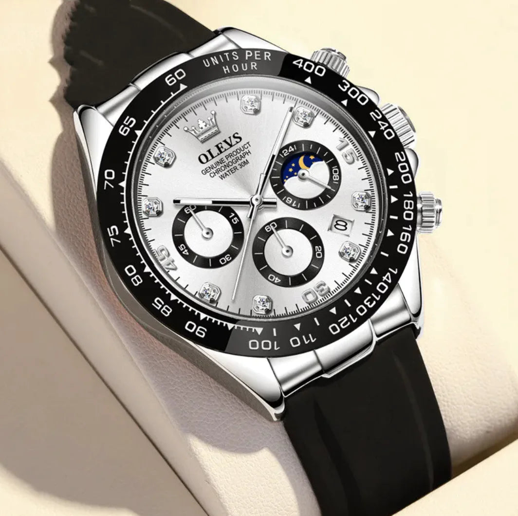 Versatile Glow Quartz Men's Watch