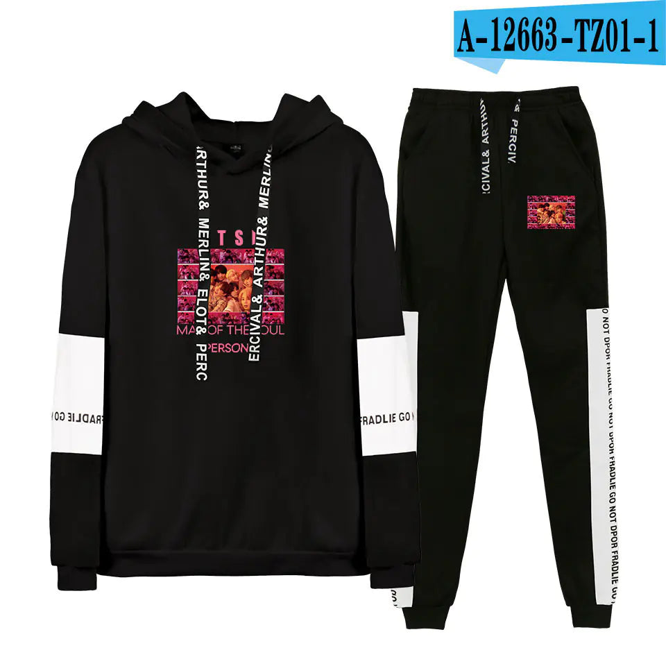 BTS Hoodie & Pants Set