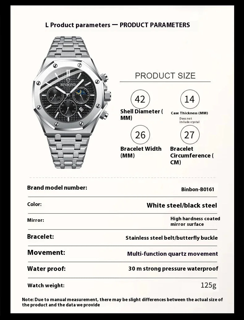 Versatile Men's Sports Watch