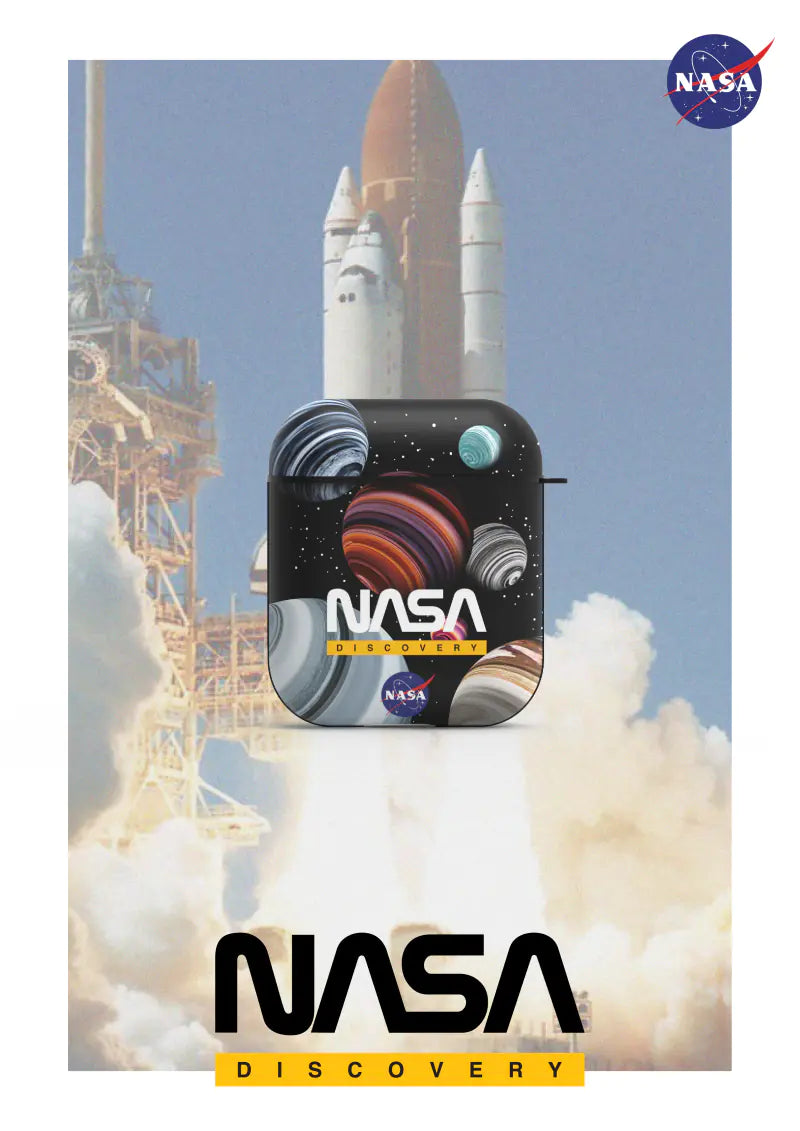 NASA Cartoon Planet AirPod Case 1/2 Gen