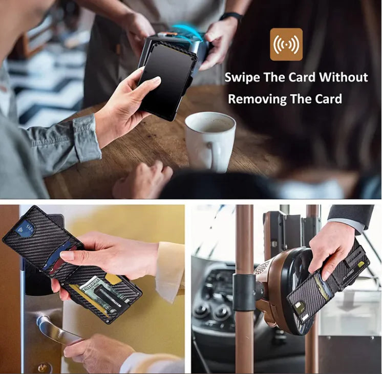Magnetic Card Clip Wallet