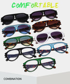 RetroFlex Round Sunglasses