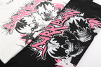 Urban Skull Graffiti Cotton Tee