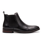 Brown Head Leather Business Shoes