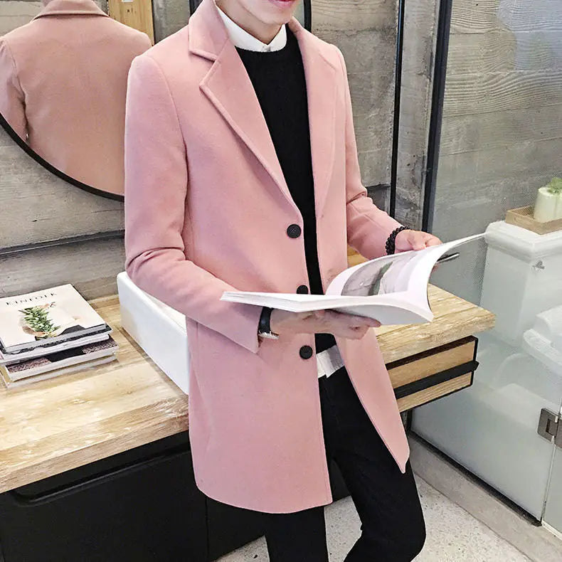 Woolen Trench Coat