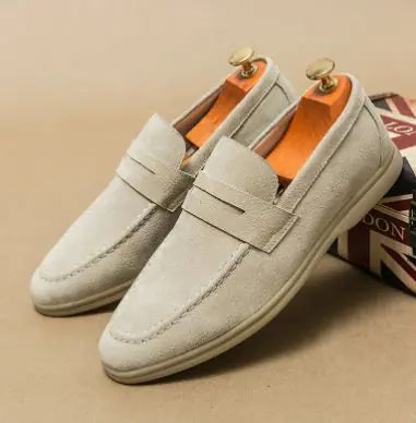 Elegant Leather Business Loafers