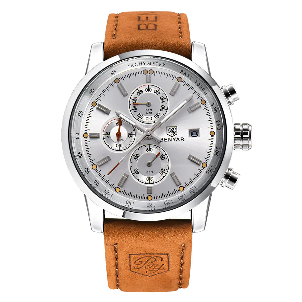 BENYAR Precision Quartz Elegance Watch for Men