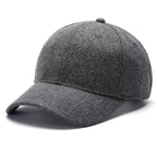 Classic Wool Felt Cap – Adjustable Warm Hat