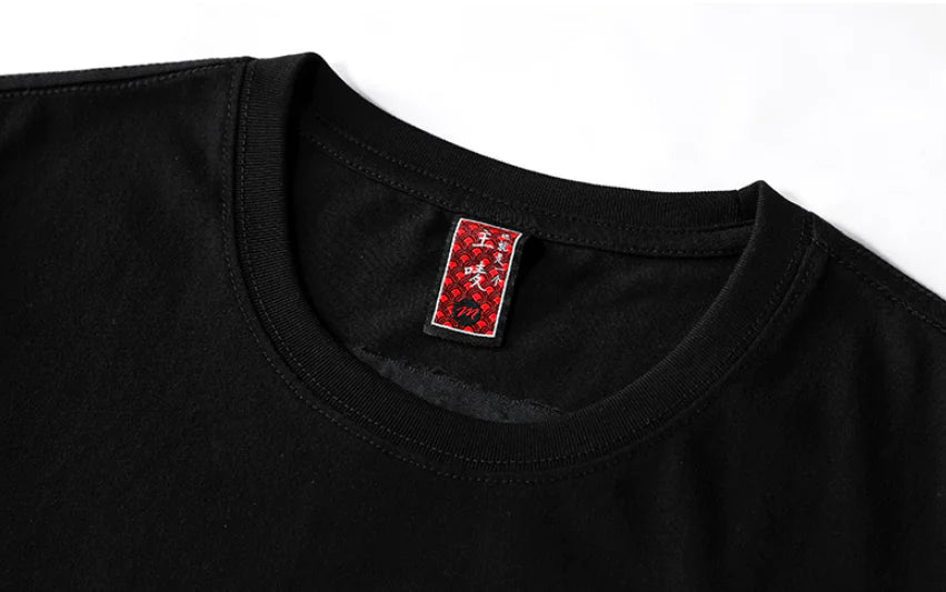 Dragon Emblem Casual Tee for Men