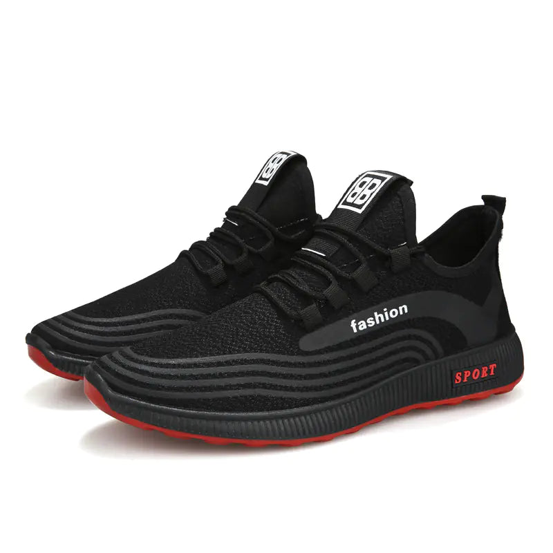 Men's Breezy Flyknit Casual Sneakers