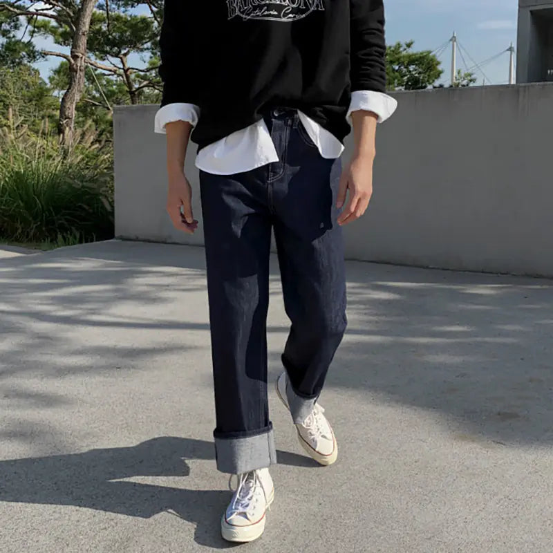 Classic Loose Straight Jeans