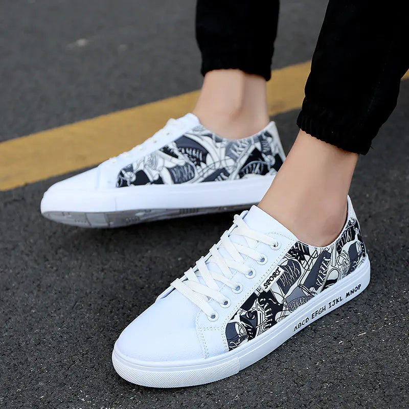 Casual Canvas Sneakers - Versatile Footwear