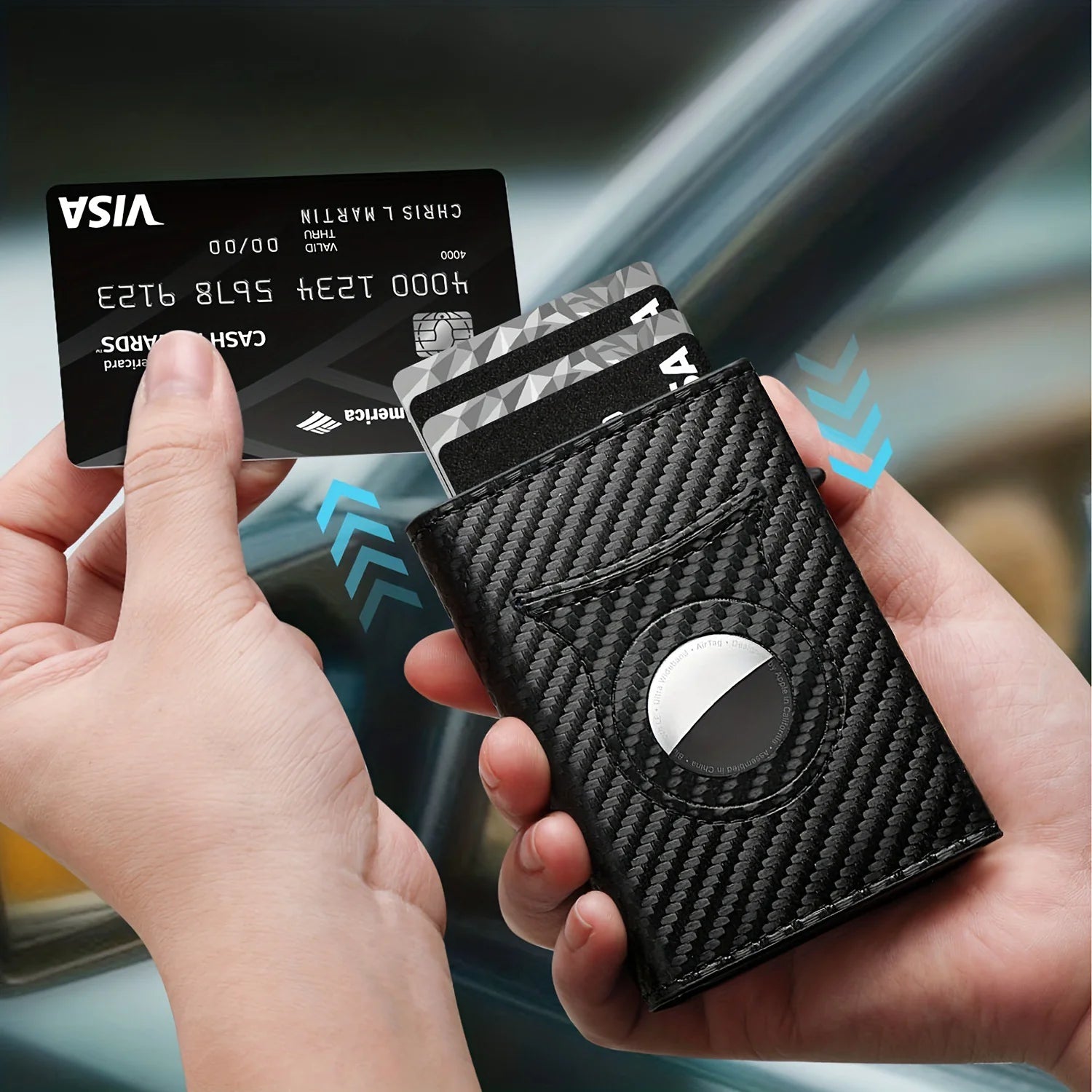 Compact Metal Wallet