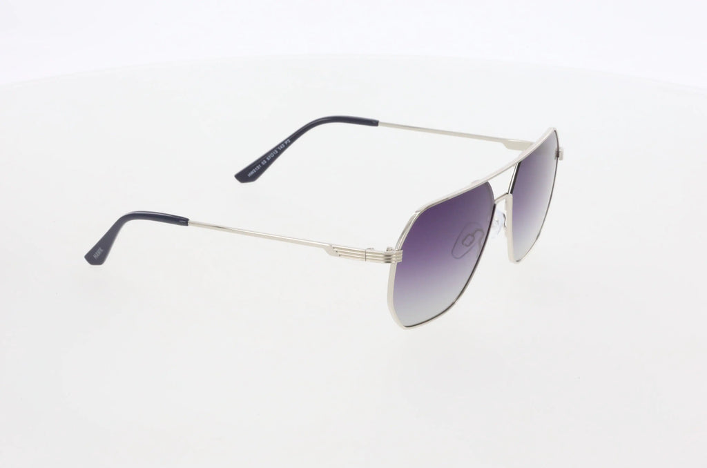 Hawk Silver Geometric Sunglasses 2131