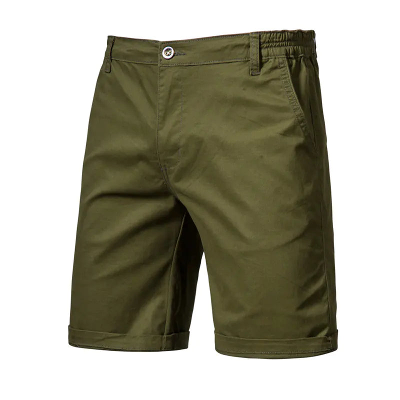 Men's Slim Fit Cotton Shorts
